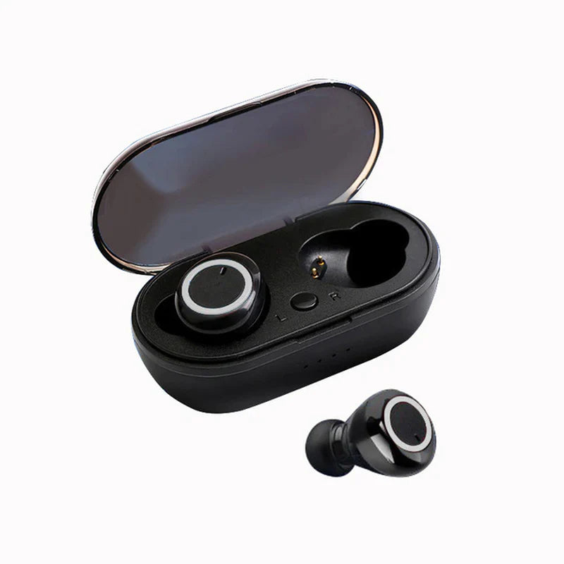 Y50 Bluetooth-Compatible Earphone 5.0 TWS Wireless Headphons Earphones Earbuds Stereo Gaming Headset with Charging Box for Phone