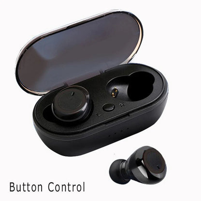 Y50 Bluetooth-Compatible Earphone 5.0 TWS Wireless Headphons Earphones Earbuds Stereo Gaming Headset with Charging Box for Phone